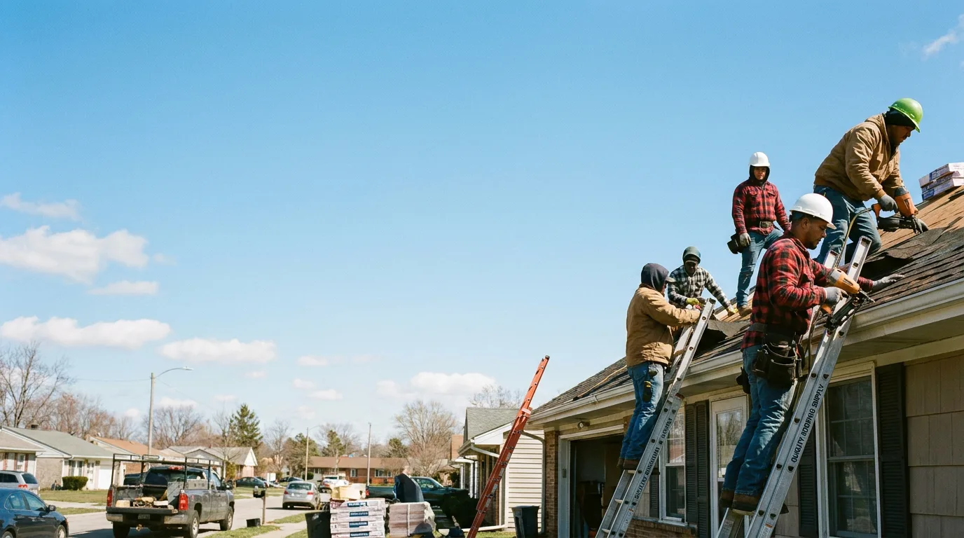 Roofing in Basco, IL near me